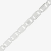 Made in Italy Unisex Adult Sterling Silver 22 Inch Chain Necklace