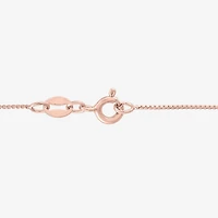 Womens 1/10 CT. T.W. Natural White Diamond in Sterling Silver or 14K Gold Over Silver Heart Pendant Necklace