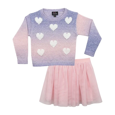 Lilt Toddler Girls 2-pc. Skirt Set