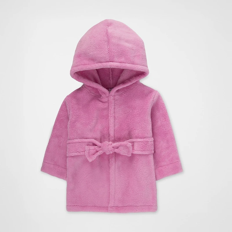Baby Essentials 0-9 Month Baby Girls Knee Length Long Sleeve Robe
