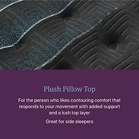 Beautyrest World Class Level Four 16.25" Plush Pillow top - Mattress + Box Spring