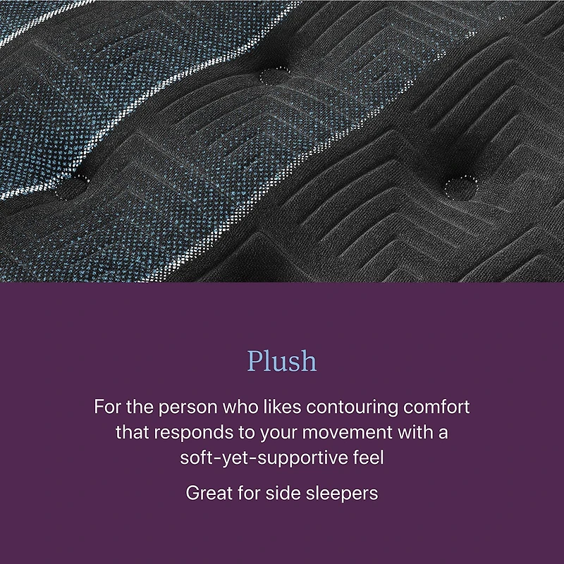 Beautyrest World Class Level Four 15.25" Plush Tight top - Mattress + Box Spring