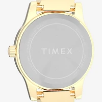 Timex Womens Gold Tone Stainless Steel Expansion Watch Tw2y39200jt