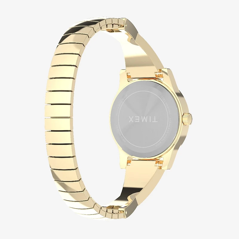 Timex Womens Gold Tone Stainless Steel Expansion Watch Tw2y39200jt