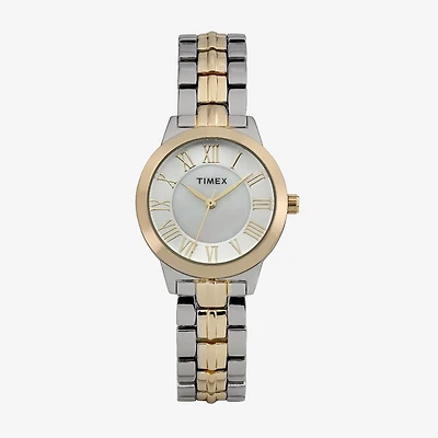 Timex Womens Two Tone Bracelet Watch Tw2y38300jt