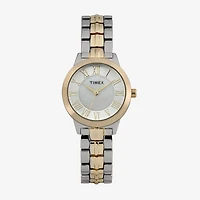 Timex Womens Two Tone Bracelet Watch Tw2y38300jt