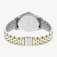 Timex Womens Two Tone Stainless Steel Bracelet Watch Tw2v68500ji