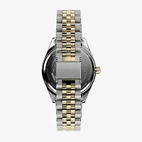 Timex Mens Two Tone Stainless Steel Bracelet Watch None
