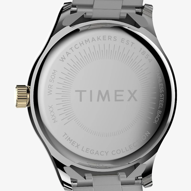 Timex Womens Two Tone Stainless Steel Bracelet Watch None