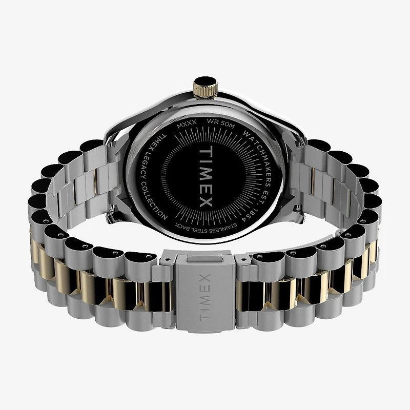 Timex Womens Two Tone Stainless Steel Bracelet Watch None