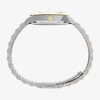 Timex Womens Two Tone Stainless Steel Bracelet Watch None