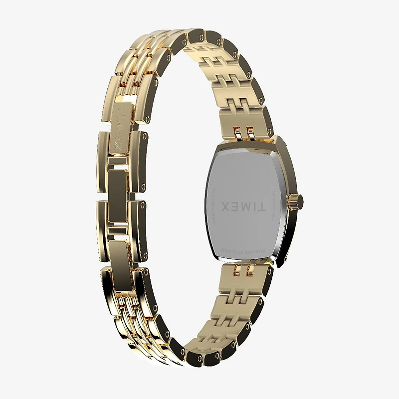 Timex Womens Gold Tone Bracelet Watch None
