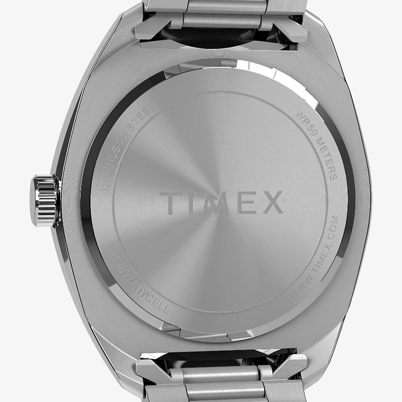 Timex Mens Silver Tone Stainless Steel Bracelet Watch None