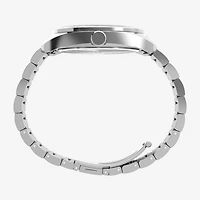 Timex Mens Silver Tone Stainless Steel Bracelet Watch None