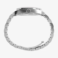 Timex Mens Silver Tone Stainless Steel Bracelet Watch None