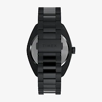 Timex Mens Black Stainless Steel Bracelet Watch Tw2y22800ji