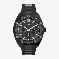 Timex Mens Black Stainless Steel Bracelet Watch Tw2y22800ji