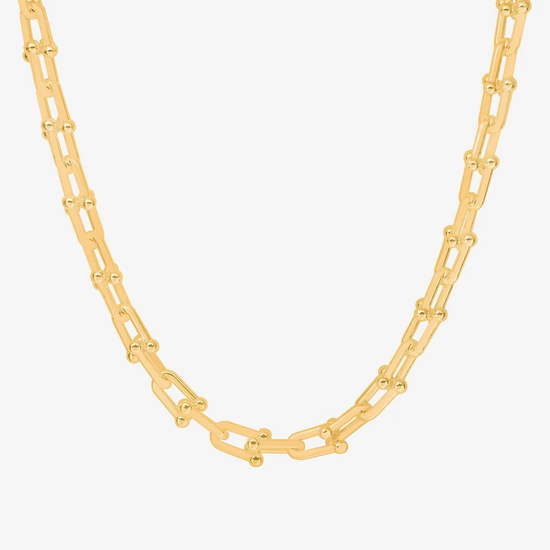 Bijoux Bar Delicates Womens 16 Inch Link Chain Necklace