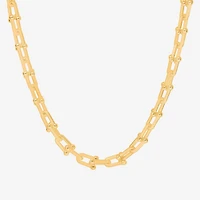 Bijoux Bar Delicates Womens 16 Inch Link Chain Necklace