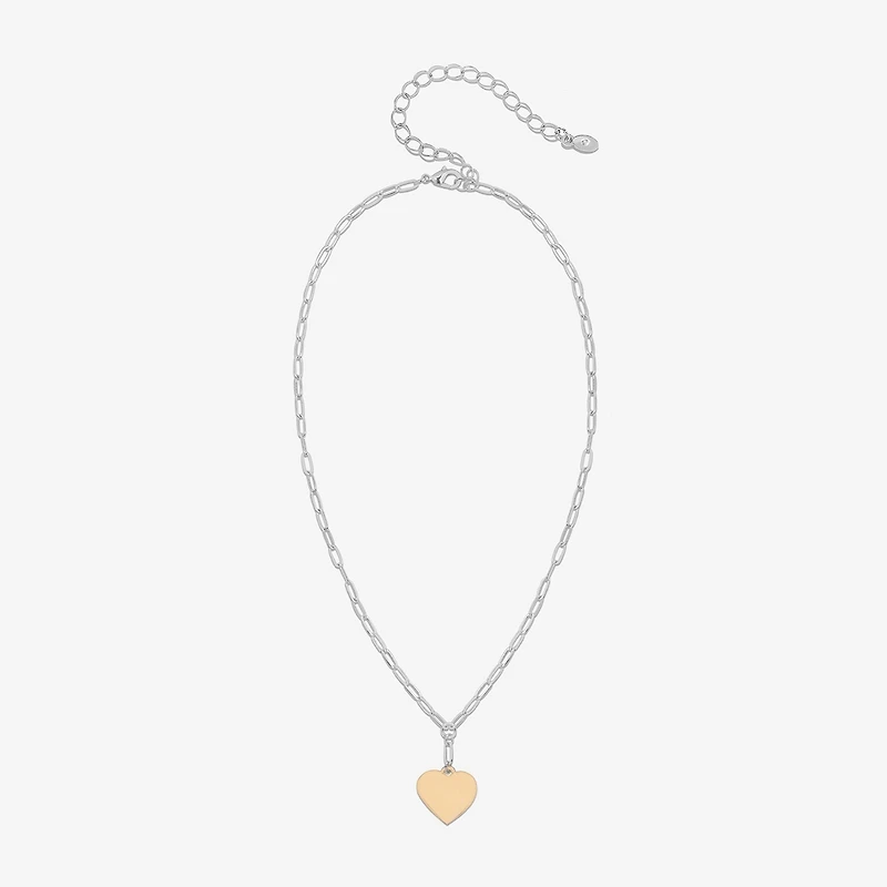 Bijoux Bar Delicates Two Tone Womens 16 Inch Y Necklace