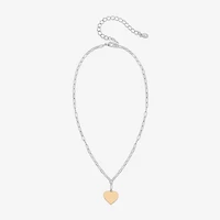 Bijoux Bar Delicates Two Tone Womens 16 Inch Y Necklace
