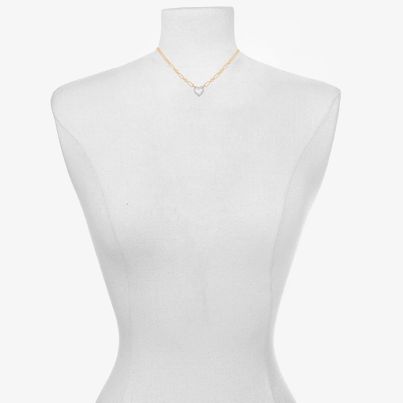 Bijoux Bar Delicates Two Tone Womens 16 Inch Y Necklace