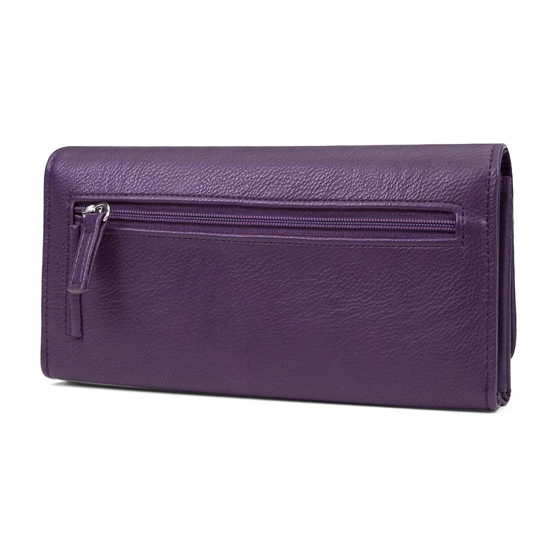 Mundi File Master Womens Expandable Rfid Blocking Accordian Wallet