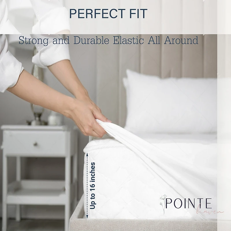 Pointehaven Cotton Heavy Weight 175 GSM Printed Flannel Sheet Set