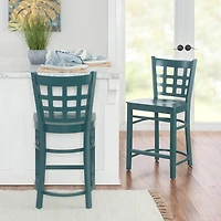 Linon Lashley Kitchen And Dinning Room Collection Counter Height Bar Stool