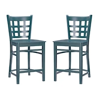 Linon Lashley Kitchen And Dinning Room Collection Counter Height Bar Stool