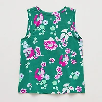 Xersion Performance Little & Big Kid Girls Crew Neck Sleeveless Active Tank Top
