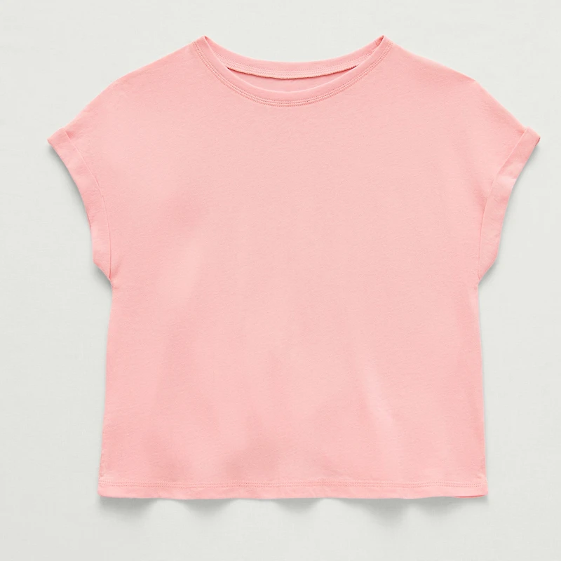 Xersion Little & Big Kid Girls Crew Neck Short Sleeve Active T-Shirt