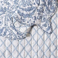 spartina 449 Peeples Song 3-pc. Floral Quilt Set
