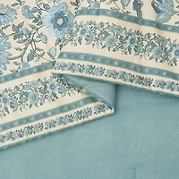spartina 449 Mystic Moss 3-pc. Floral Reversible Comforter Set