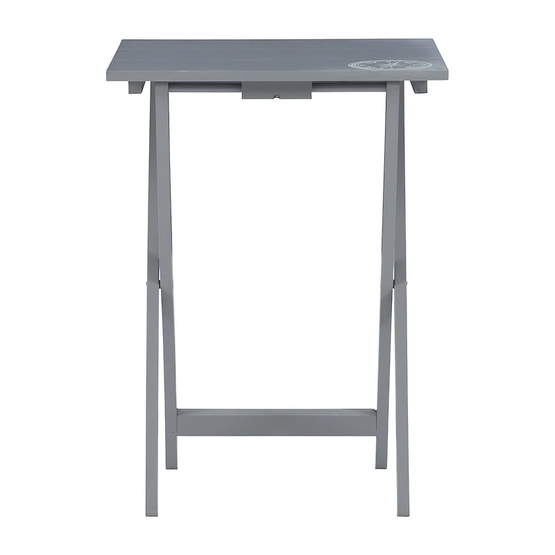 Compass 5-Piece Tv Tray Table Set