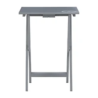 Compass 5-Piece Tv Tray Table Set