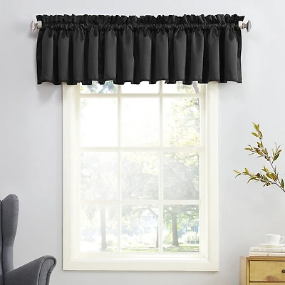 Sun Zero Emory Rod Pocket Tailored Valance