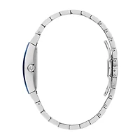 Bulova Modern Womens Silver Tone Stainless Steel Bracelet Watch 96l293