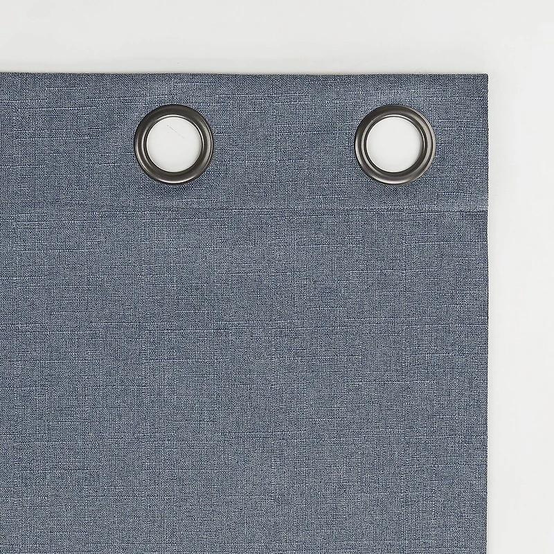 Sun Zero Channing Grommet Top Energy Saving 100% Blackout Single Curtain Panel