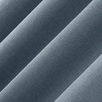 Sun Zero Channing Grommet Top Energy Saving 100% Blackout Single Curtain Panel