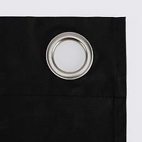Sun Zero Cyrus Grommet Top Energy Saving 100% Blackout Single Curtain Panel