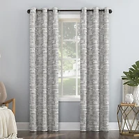 Sun Zero Parrish Grommet Top Energy Saving 100% Blackout Single Curtain Panel