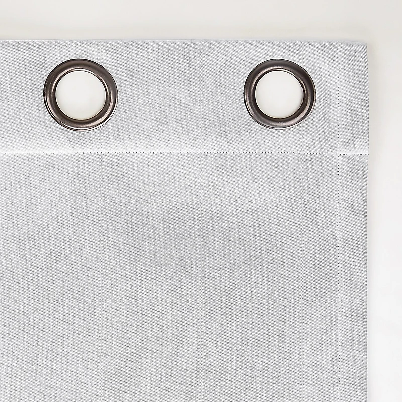 Sun Zero Tyrell Grommet Top Energy Saving 100% Blackout Single Curtain Panel