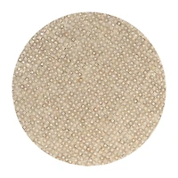 Porada Modern Gold and Ivory Coffee Table