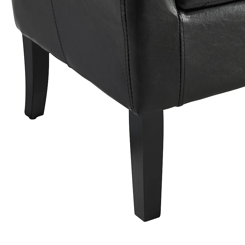 Linon Simon Living Room Collection Club Chair