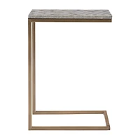 Linon Popson Living Room Collection Storage C Table