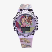 Disney Princess Unisex Digital Multicolor Strap Watch Pn4486