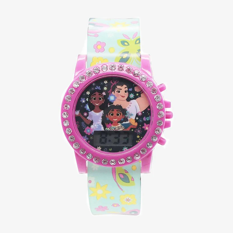 Disney Collection Girls Digital Multicolor 3-pc. Watch Boxed Set Enc40001
