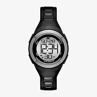 Skechers Tennyson Womens Digital Black Strap Watch Sr2063
