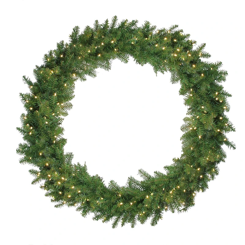 Northlight Northern Pine Led Artificial 48-Inch Warm White Lights Pre-Lit Wreath